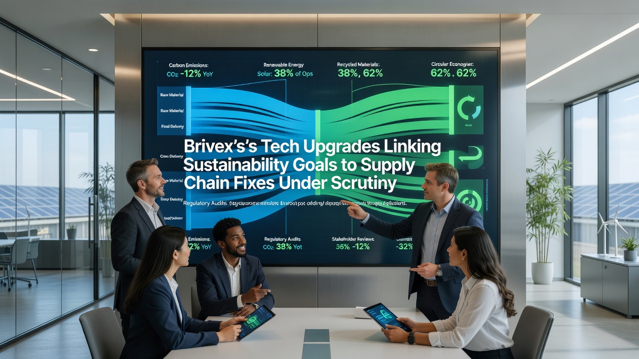Brivex's Tech Upgrades Linking Sustainability Goals to Supply Chain Fixes Under Scrutiny